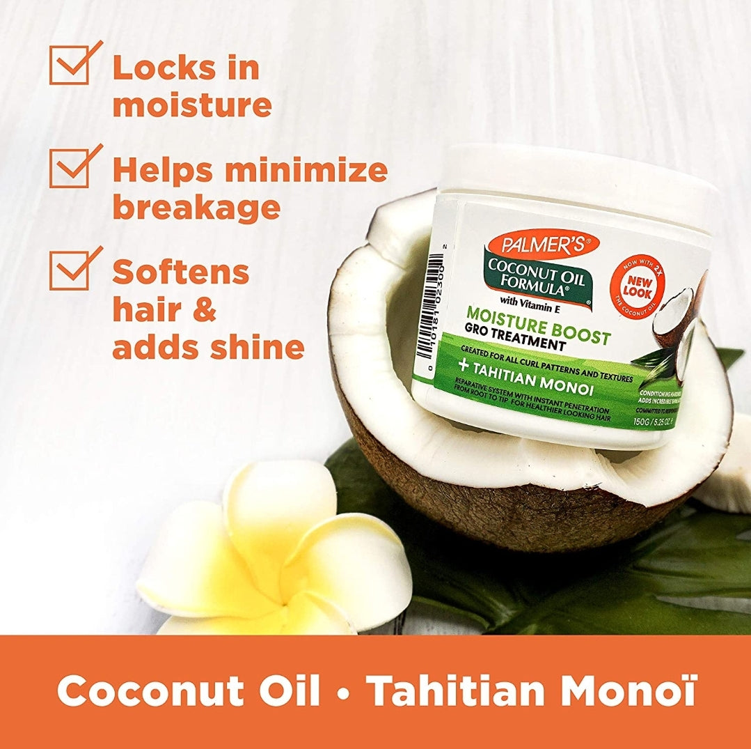 palmer's coconut oil hairdress Palmer's Coconut Oil Formula Moisture Gro Hairdress Hair Cream Restora – Diallo Beautyy Supply